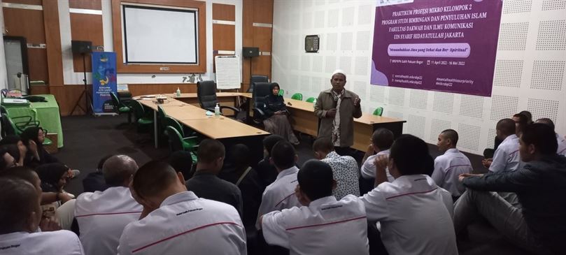 Mahasiswa Praktikum Profesi Mikro BPI UIN Jakarta