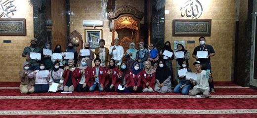 Penyuluhan Remaja Masjid oleh Kelompok 5 Praktikum Profesi Mikro BPI Tahun 2022
