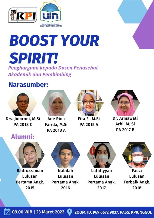 Penghargaan dosen FDIKOM UIN Jakarta