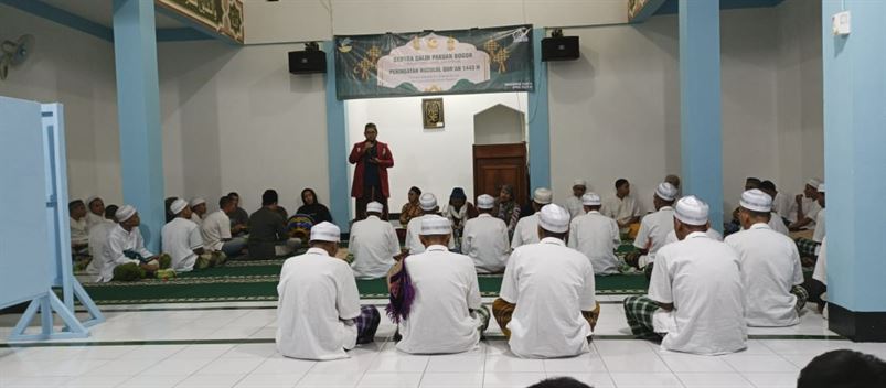 Mahasiswa BPI UIN Jakarta Kelompok 2 Praktikum Profesi Mikro Gelar Nuzulul Qur’an
