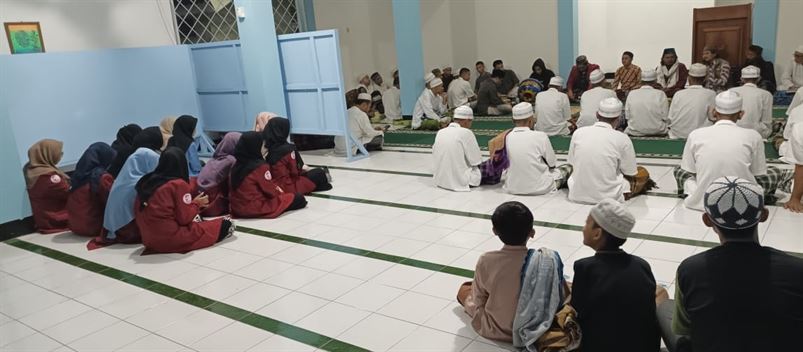 Mahasiswa BPI UIN Jakarta Kelompok 2 Praktikum Profesi Mikro Gelar Nuzulul Qur’an