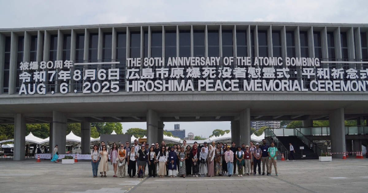 80th Hiroshima Peace Memorial Ceremony: UIN Syarif Hidayatullah Jakarta Delegates Join Commemoration in Hiroshima, Japan