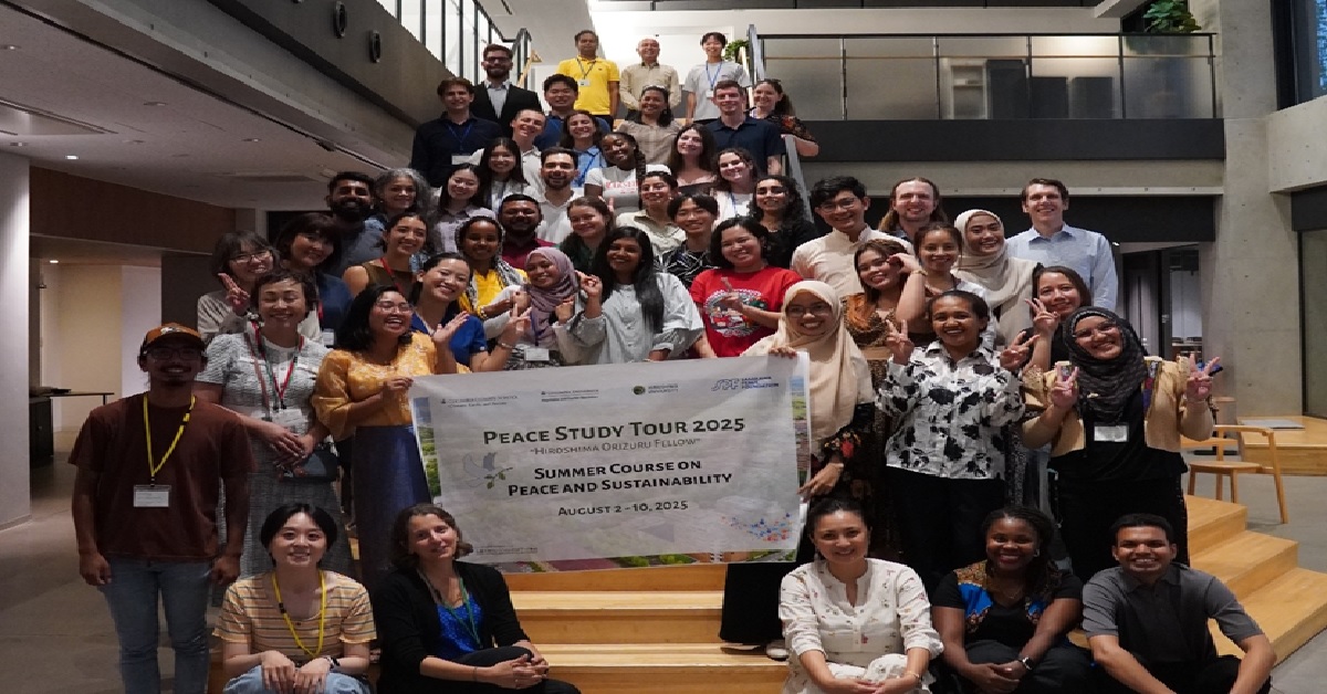 Delegation from the Faculty of Da‘wah and Communication Studies, UIN Syarif Hidayatullah Jakarta, Joins the Hiroshima Orizuru Fellow Peace Study Tour 2025