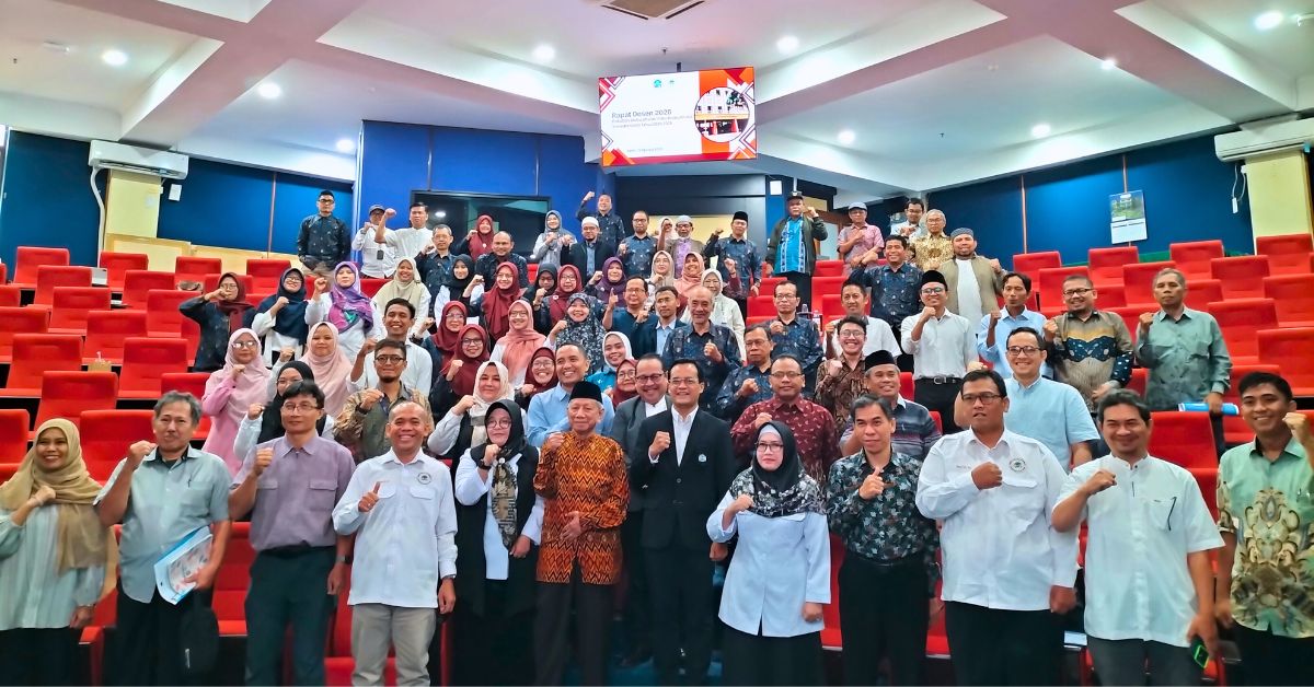 FDIKOM UIN Jakarta Gelar Rapat Dosen Semester Ganjil
