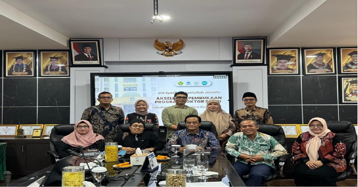 Fakultas Dakwah dan Ilmu Komunikasi UIN Syarif Hidayatullah Jakarta Siap Membuka Program Doktor Komunikasi dan Penyiaran Islam melalui Rapat Akselerasi