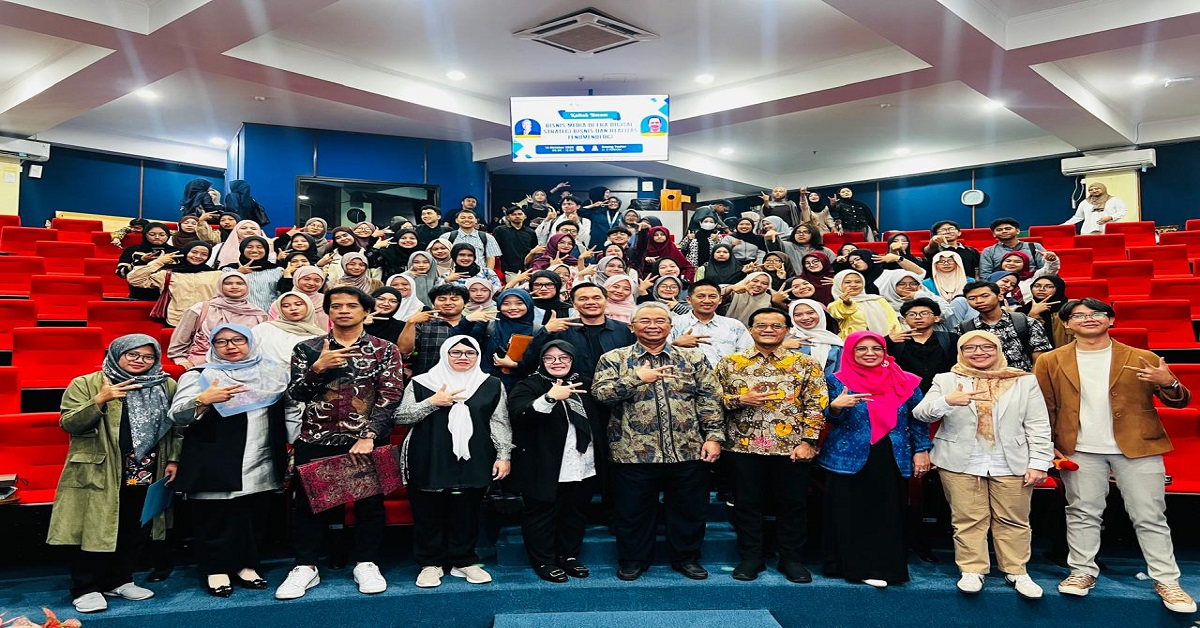 FDIKOM UIN Jakarta Bahas Strategi Bisnis Media di Era Digital melalui Kuliah Umum Kolaboratif KPI x Jurnalistik