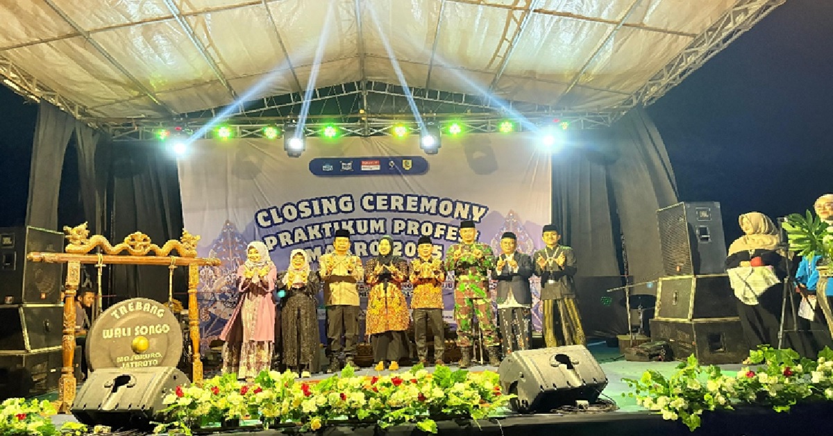 Closing Ceremony Praktikum Profesi Makro BPI di Mojopuro, Wonogiri
