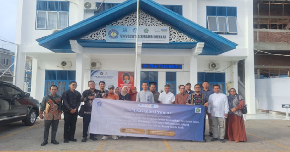 FDIKOM UIN Jakarta Gelar Sosialisasi dan Promosi di Universitas Serambi Mekkah Banda Aceh