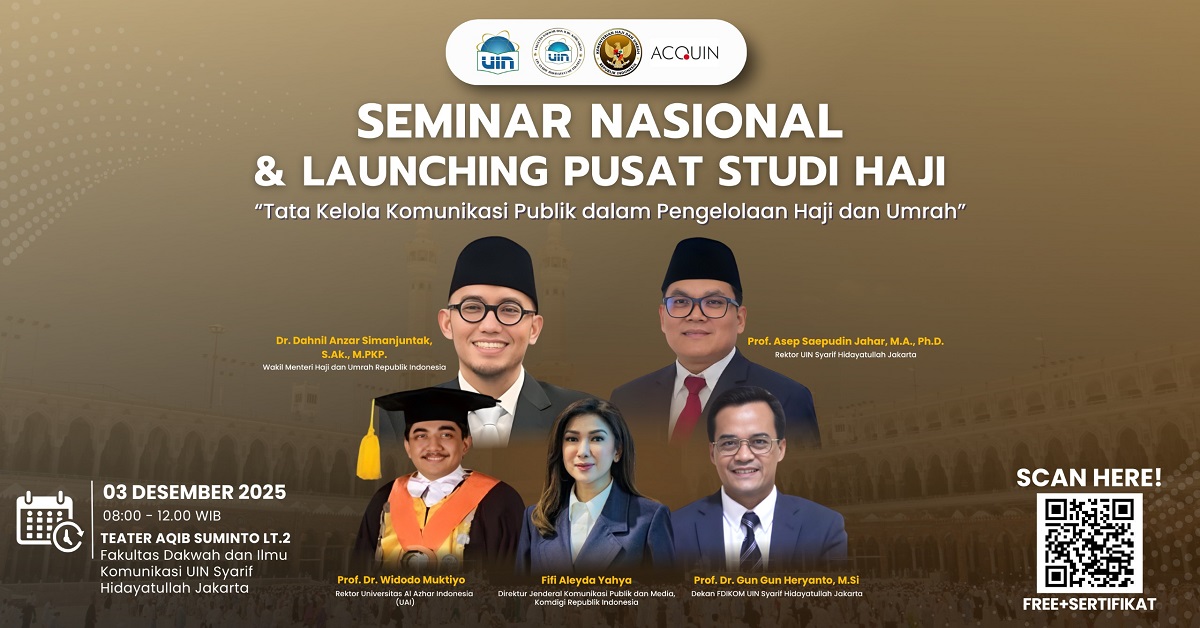 Seminar Nasional  & Launching Pusat Studi Haji dan Umrah
