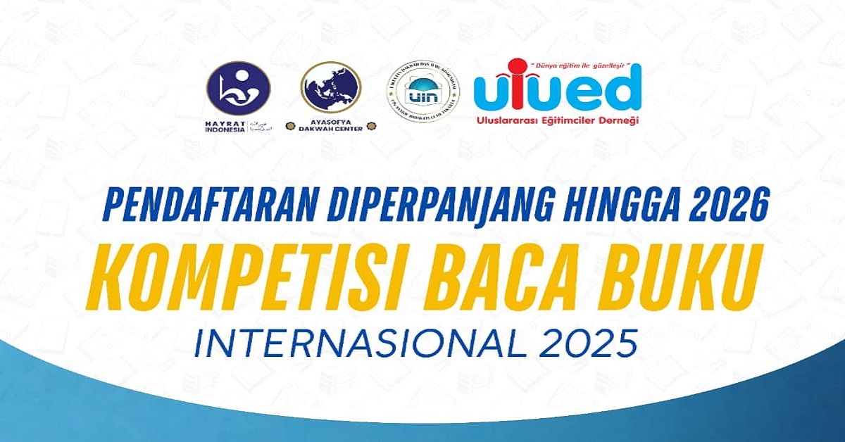 Perpanjangan Pendaftaran Kompetisi Baca Buku Internasional