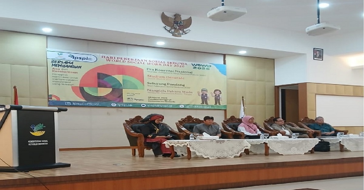 Prodi Kesejahteran Sosial Fdikom UIN Jakarta Memperingati World Social Work Day 2026 Bersama konsorsium Kesejahteraan dan Pekerjaan Sosial Indonesia