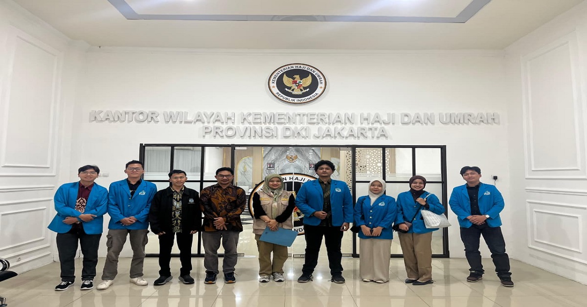 Resmi Dilepas di Kanwil Kementerian Haji dan Umrah Provinsi DKI Jakarta, 55 Mahasiswa Manajemen Dakwah UIN Jakarta Jalani Praktikum Pelayanan Haji di Embarkasi Pondok Gede 