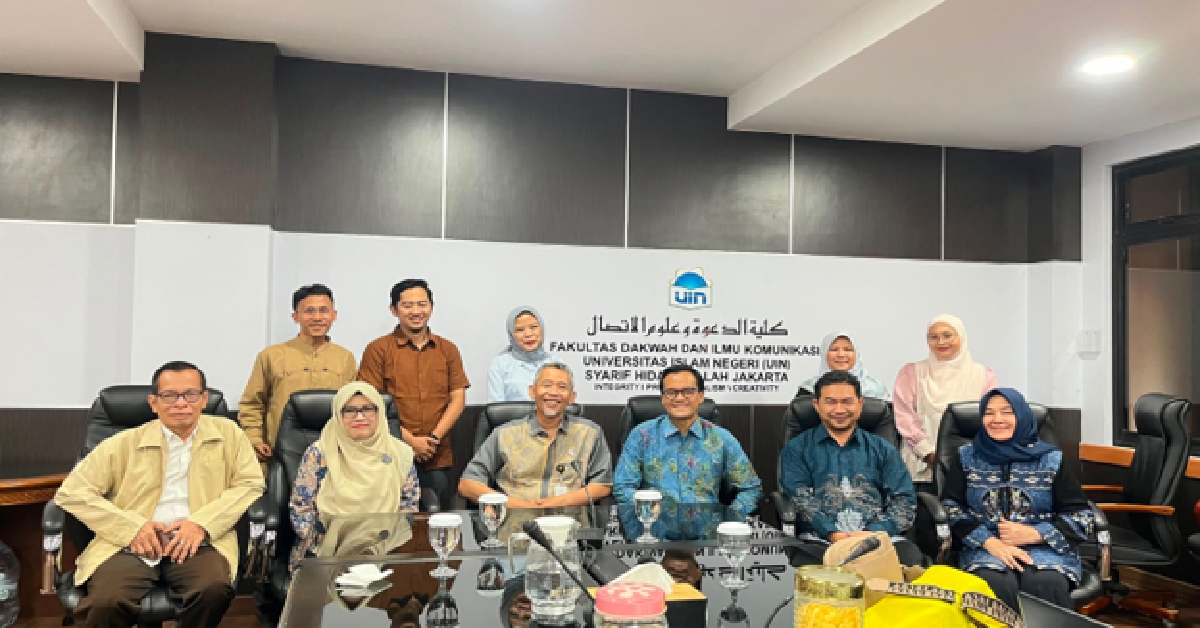 Pusat Studi Haji dan Umrah FDIK UIN Jakarta Jajaki Kolaborasi Riset Strategis Bersama BRIN