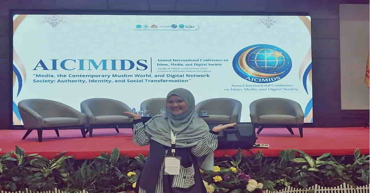 Wakili GREAT Edunesia, Yulianti Unjuk Hasil Riset di The Annual International Conference on Islam, Media, and Digital Society