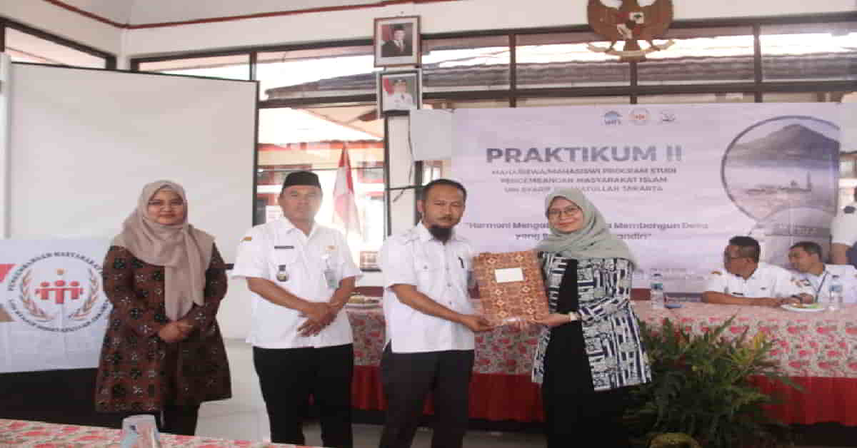 Praktikum II Pengembangan Masyarakat Islam 2026 Perkuat Kolaborasi Pemberdayaan Masyarakat di Desa Serang