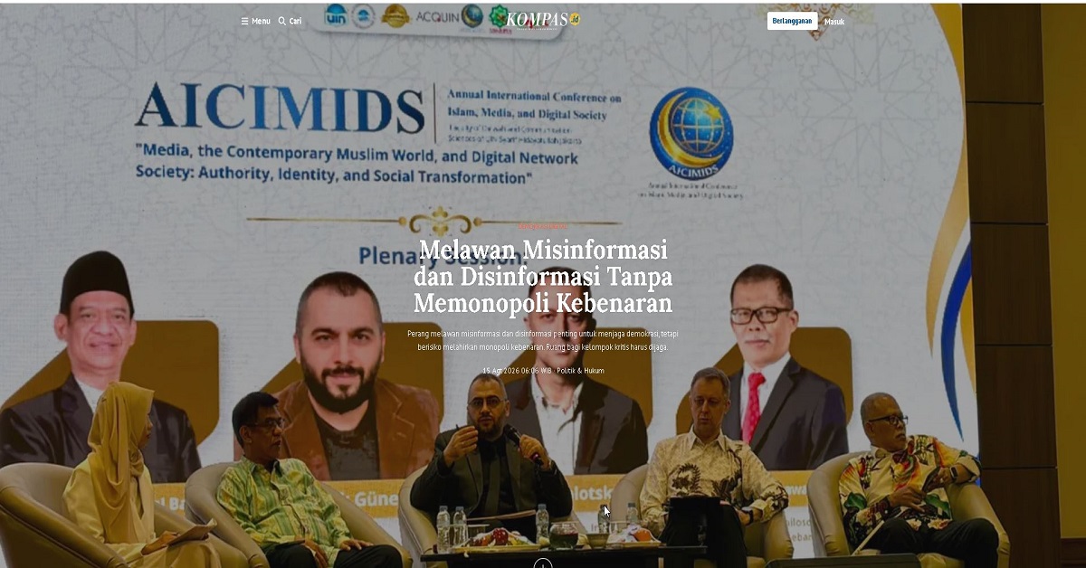 Melawan Misinformasi dan Disinformasi Tanpa Memonopoli Kebenaran