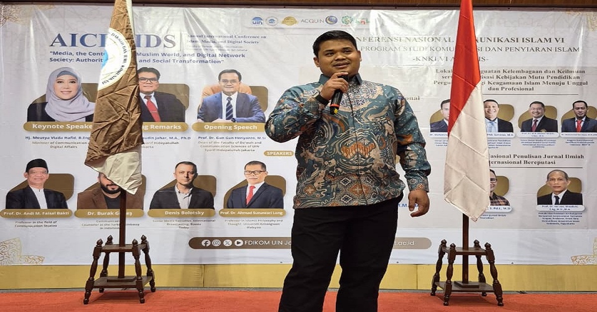 Bahas Krisis di Era Disinformasi, Kaprodi S2 KPI UIN Syahada Padangsidimpuan Tampil di AICIMIDS 2026 Jakarta