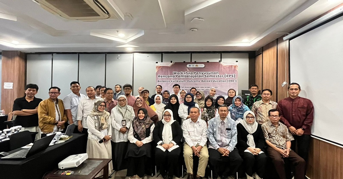 FDIKOM UIN Jakarta Gelar Workshop Penyusunan RPS Berbasis Outcome Based Education (OBE) 