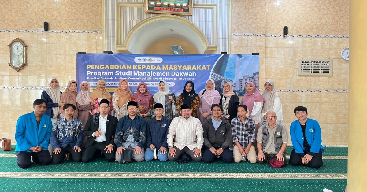 Prodi Manajemen Dakwah (S1) dan Prodi Magister Manajemen Dakwah (S2) FDIKOM UIN Jakarta Gelar Pengabdian kepada Masyarakat di Padarincang, Serang, Banten