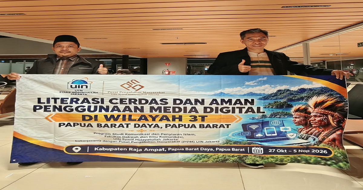Dosen Prodi KPI UIN Jakarta Laksanakan Pengabdian kepada Masyarakat di Wilayah 3T Papua Barat Daya dan Papua Barat