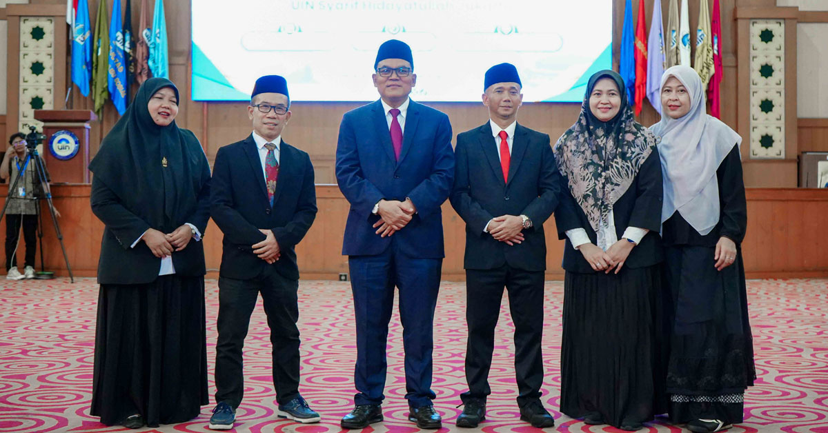 UIN Syarif Hidayatullah Jakarta Lantik Lima Pejabat Administrator, Rektor Serukan Peningkatan Kualitas Layanan