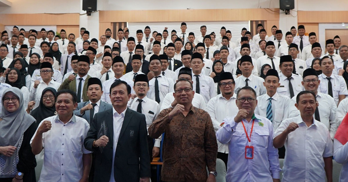 Bekali Kompetensi dan Integritas, PPPK UIN Jakarta Ikuti Pembukaan Orientasi dan Pengarahan oleh Kepala Biro AUK UIN Jakarta