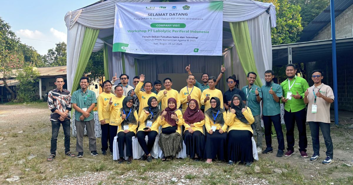 Strategic Visit by the Heads of Science and Technology Faculties of PTKIN throughout Indonesia to the Workshop of PT. Labolytic Periferal Indonesia in the Context of the 2025 Dean's Forum