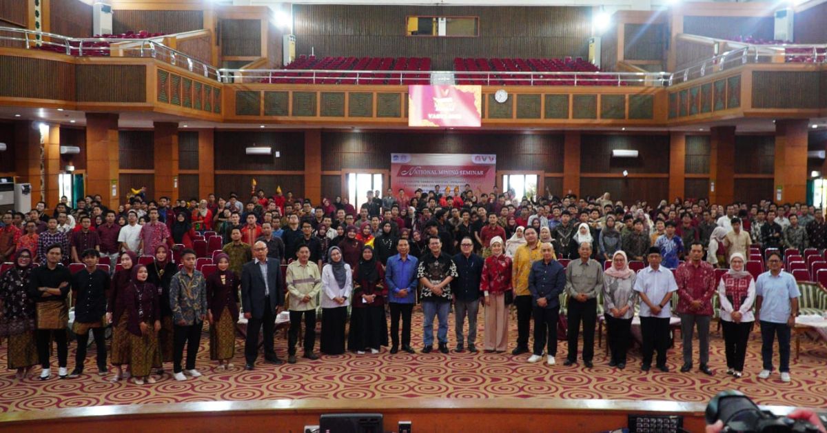 Seminar Nasional VARVA 2025 Prodi Teknik Pertambangan FST UIN Jakarta: Bahas Arah Industri Tambang Nasional di Tengah Tantangan Global