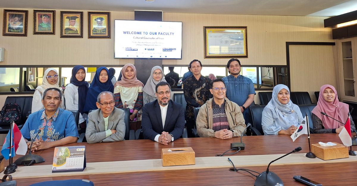 Scholarship Opportunities and Research Collaboration: Initiation of Cooperation between FST UIN Jakarta and Iranian Cultural Counselor