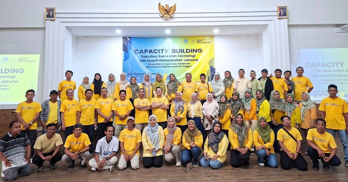 Mempererat Tali Silaturahmi dan Koordinasi Internal: Cerita di Balik Capacity Building FST UIN Jakarta
