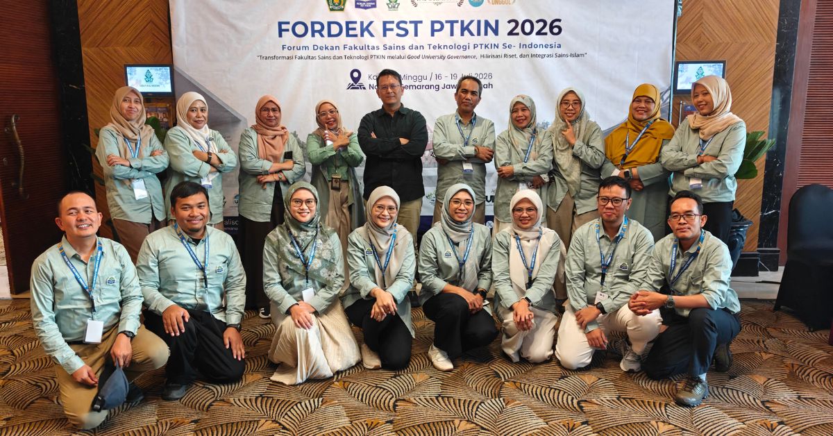 Dorong Transformasi Berkelanjutan, FST UIN Jakarta Berpartisipasi Aktif dalam Forum Dekan FST PTKIN Se-Indonesia di Semarang