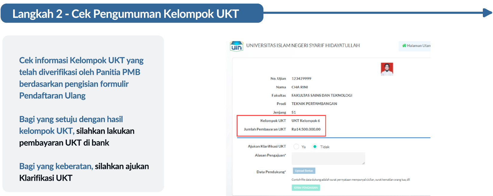 Cek Pengumuman Penetapan UKT