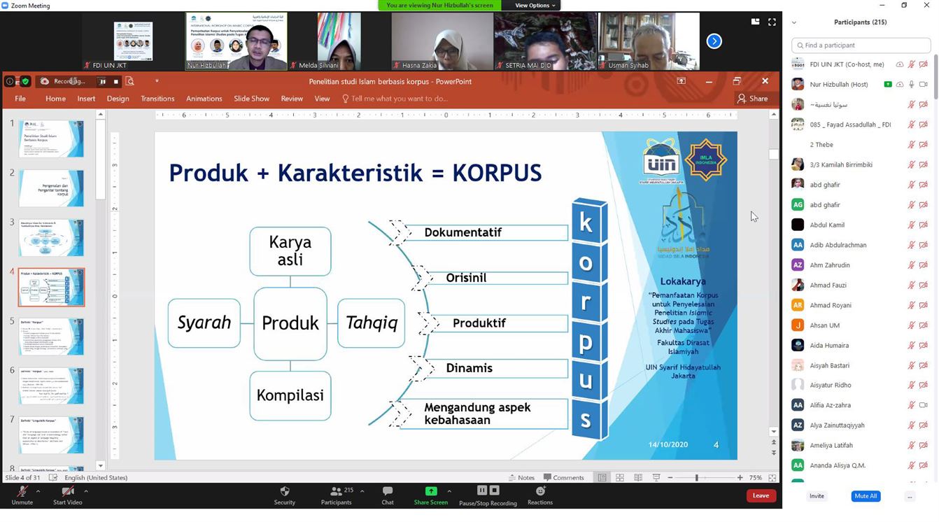 Inovasi Baru Era Digital, FDI Perkenalkan Urgensi Korpus dalam Penelitian Mahasiswa