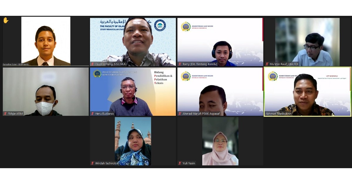 Kementerian Luar Negeri Percayakan Penguatan Bahasa Arab Diplomat kepada FDI