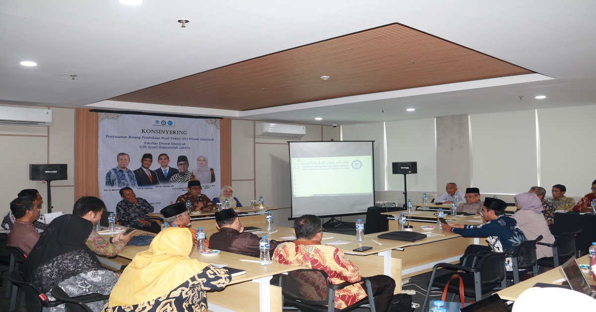 Gelar Konsinyering, FDI Tinjau Ulang Dokumen Pembukaan Program Doktor
