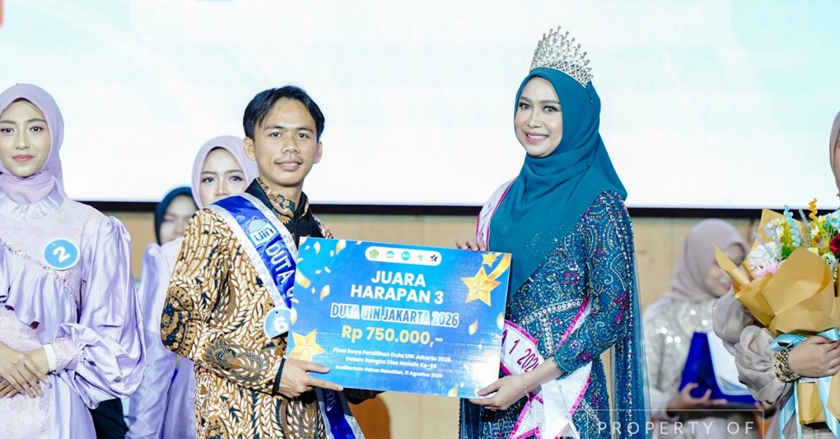Bawa Bahasa Arab ke Panggung Universitas, Mahasiswa FDI Raih Juara Harapan 3 Duta UIN Jakarta 2026