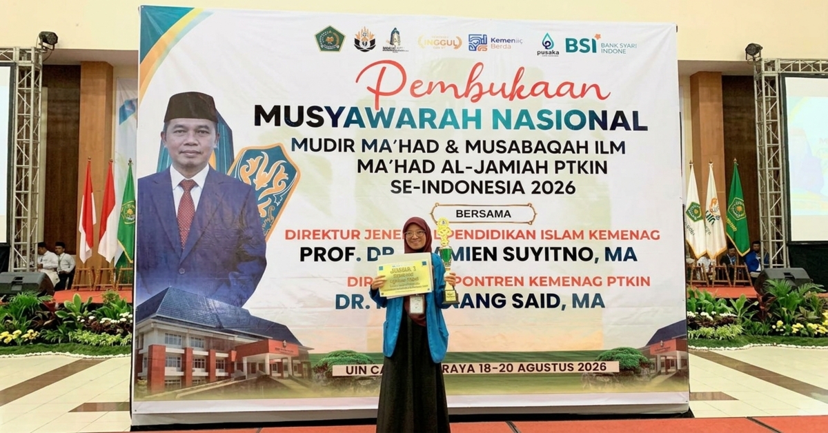 Mahasiswa FDI UIN Jakarta Raih Juara 1 MQK Tingkat Nasional  di UIN Palangka Raya