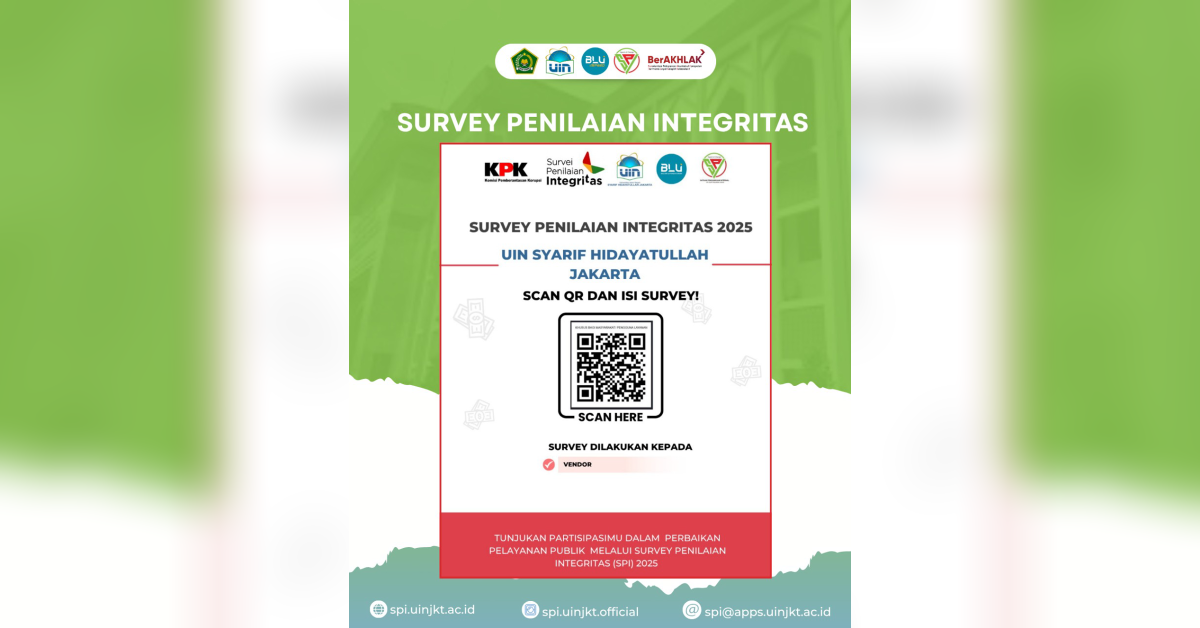  Mari berpartisipasi dalam Survey Penilaian Integritas (SPI) 2025 