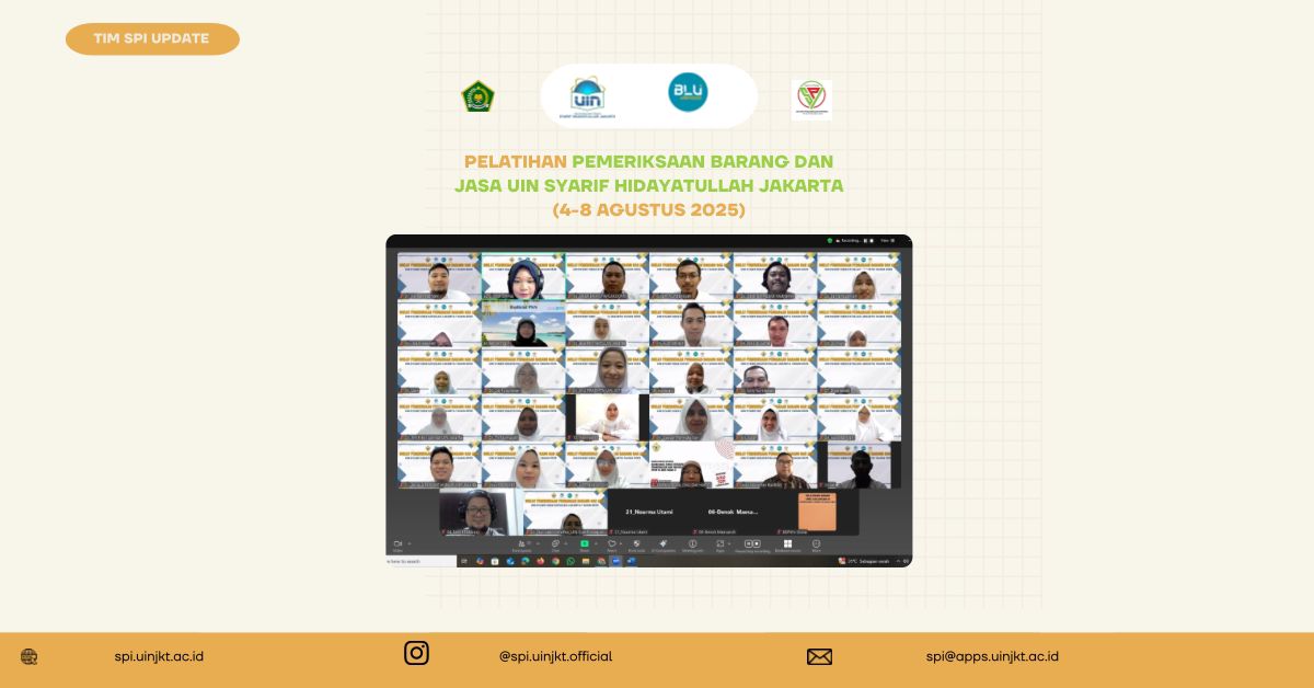 Diklat Pemeriksaan Barang dan Jasa BPK RI 