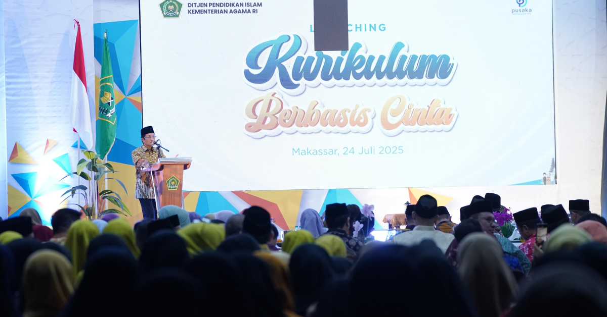 Kemenag Luncurkan Kurikulum Berbasis Cinta sebagai Ruh Pendidikan