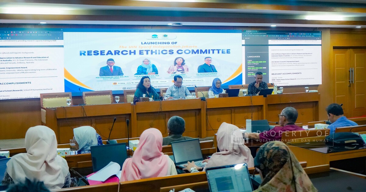 Dorong Kualitas Riset, UIN Jakarta Bentuk Komite Etik Penelitian
