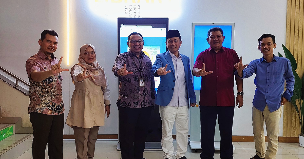 Dorong Profesionalisme dan Kenyamanan Layanan, Kabiro AUK Tinjau  Perpustakaan Utama UIN Jakarta