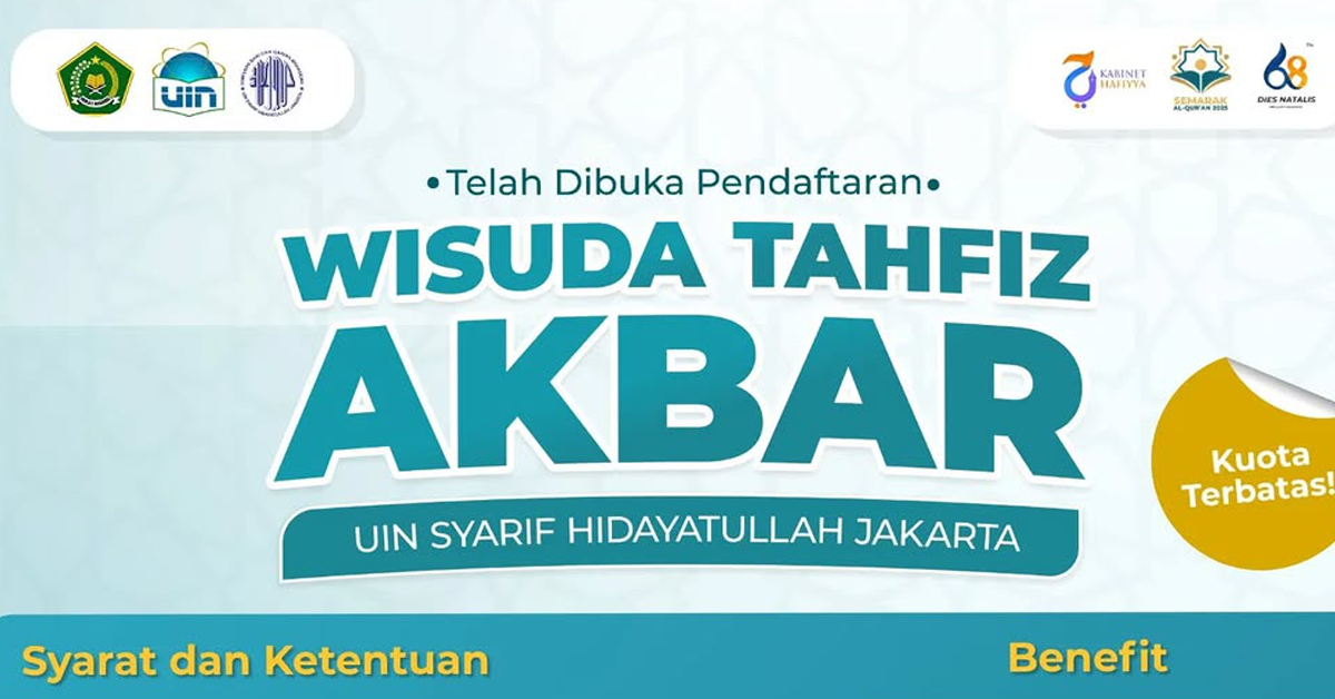 Wisuda Tahfiz Akbar UIN Jakarta