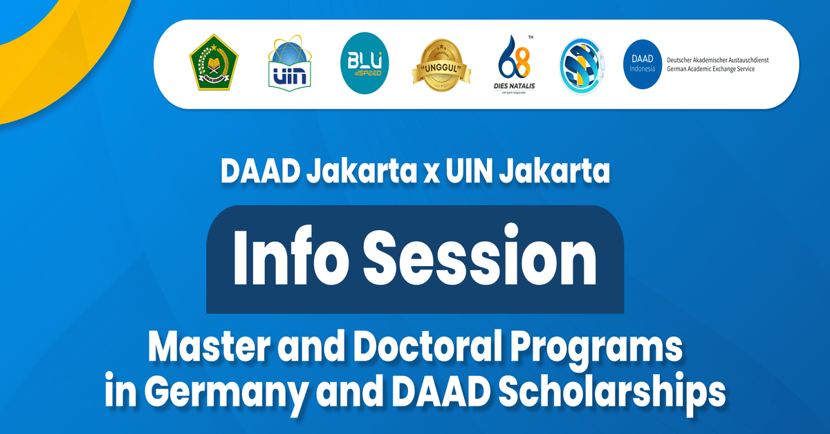 DAAD Jakarta x UIN Jakarta: Sosialisasi Beasiswa dan Studi ke Jerman
