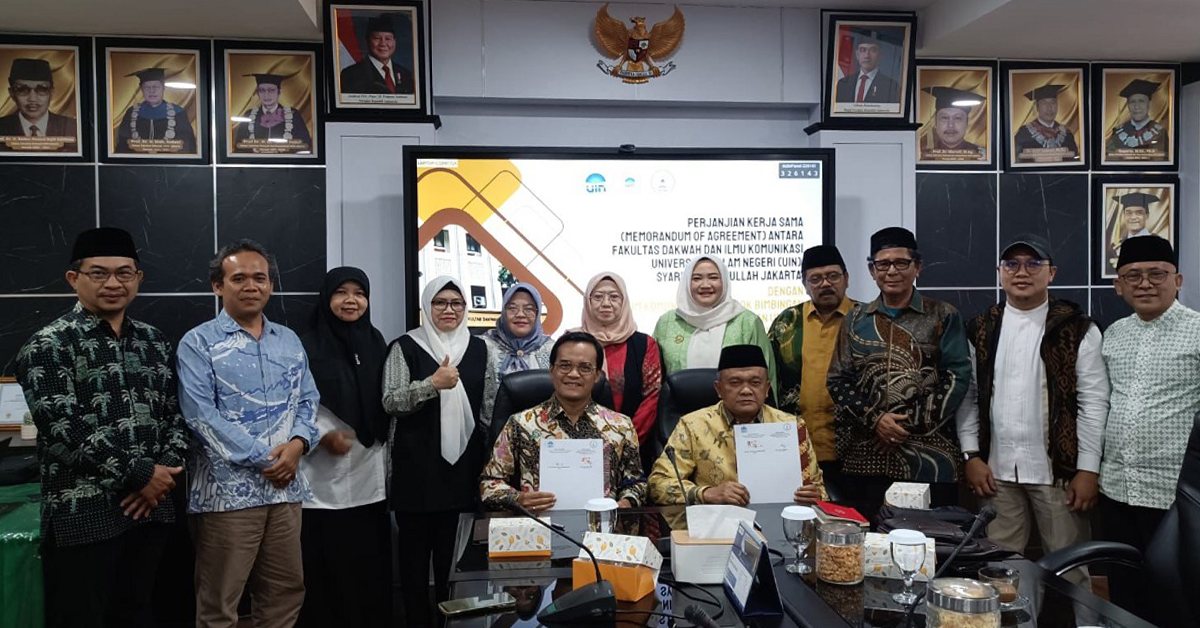 #KabarFakultas: FDIKOM UIN Jakarta dan  DPW KBIHU DKI Jakarta Perpanjang Kerja Sama Sertifikasi Pembimbing Manasik Haji dan Umrah 