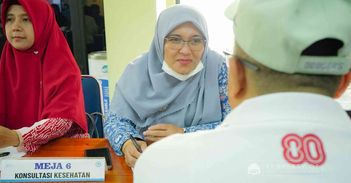 Semarak Festival Kemerdekaan ke-80, UIN Jakarta Gelar Pemeriksaan Kesehatan Gratis