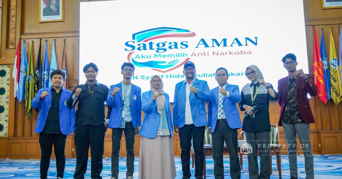 Direktur Advokasi BNN Kombes Pol. Guntur Maulana Ajak Mahasiswa Baru UIN Jakarta Fokus Prestasi Tanpa Narkoba