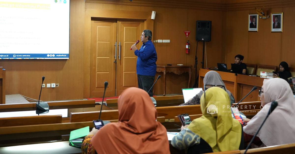 PPID UIN Jakarta: Rapat Koordinasi Monev Keterbukaan Informasi Publik 2025