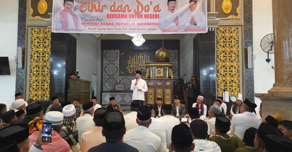 Menag Ajak Tokoh Agama Tenangkan Umat agar Tidak Terprovokasi