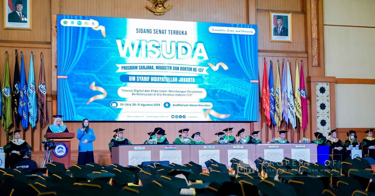 Gelar Wisuda ke-137, Total 737 Wisudawan Dikukuhkan